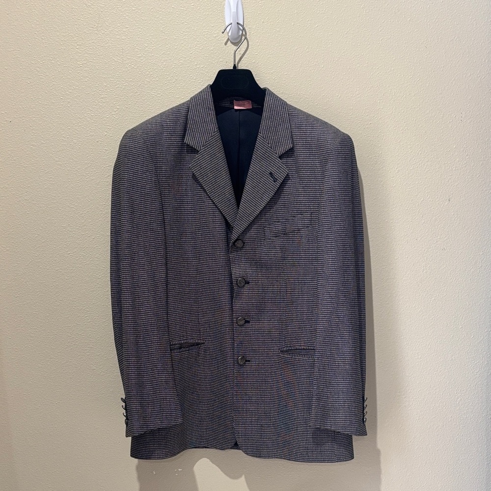 Zanetti Charcoal Men's Sport Coat